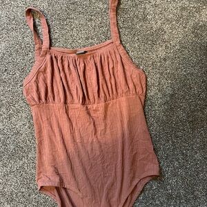 Wild fable pink bodysuit
